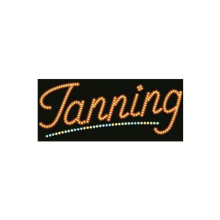 Cre8tion LED signs Tanning 1, T0101, 23080 KK BB